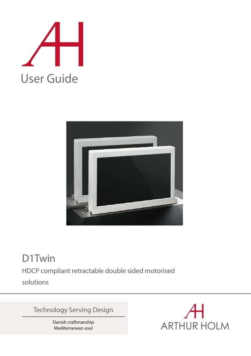 ARTHUR HOLM D1Twin User manual