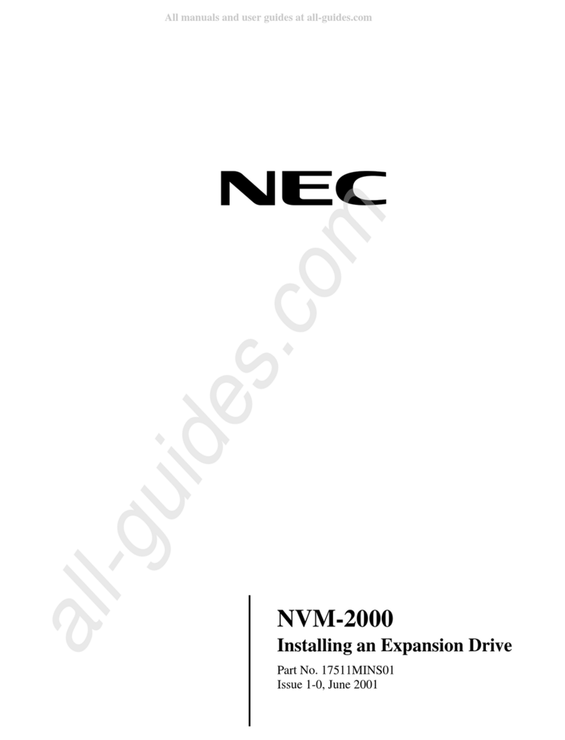 NEC NVM-2000 manual