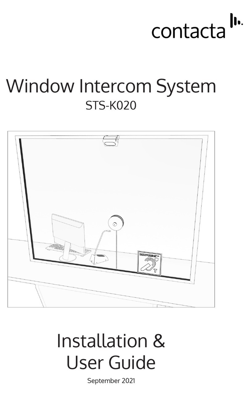 Contacta STS-K020 Operation manual