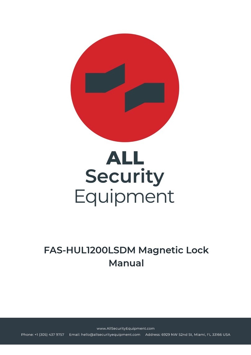 All Security Equipment FAS-HUL1200LSDM User manual