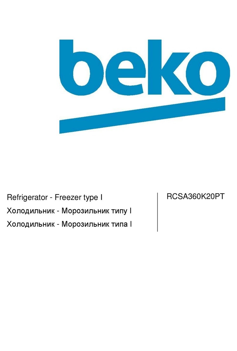 Beko RCSA360K20PT User manual