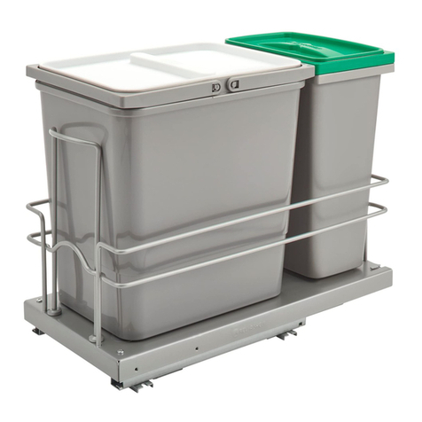 Rev-A-Shelf 5SBWC-815S-1 quick start guide