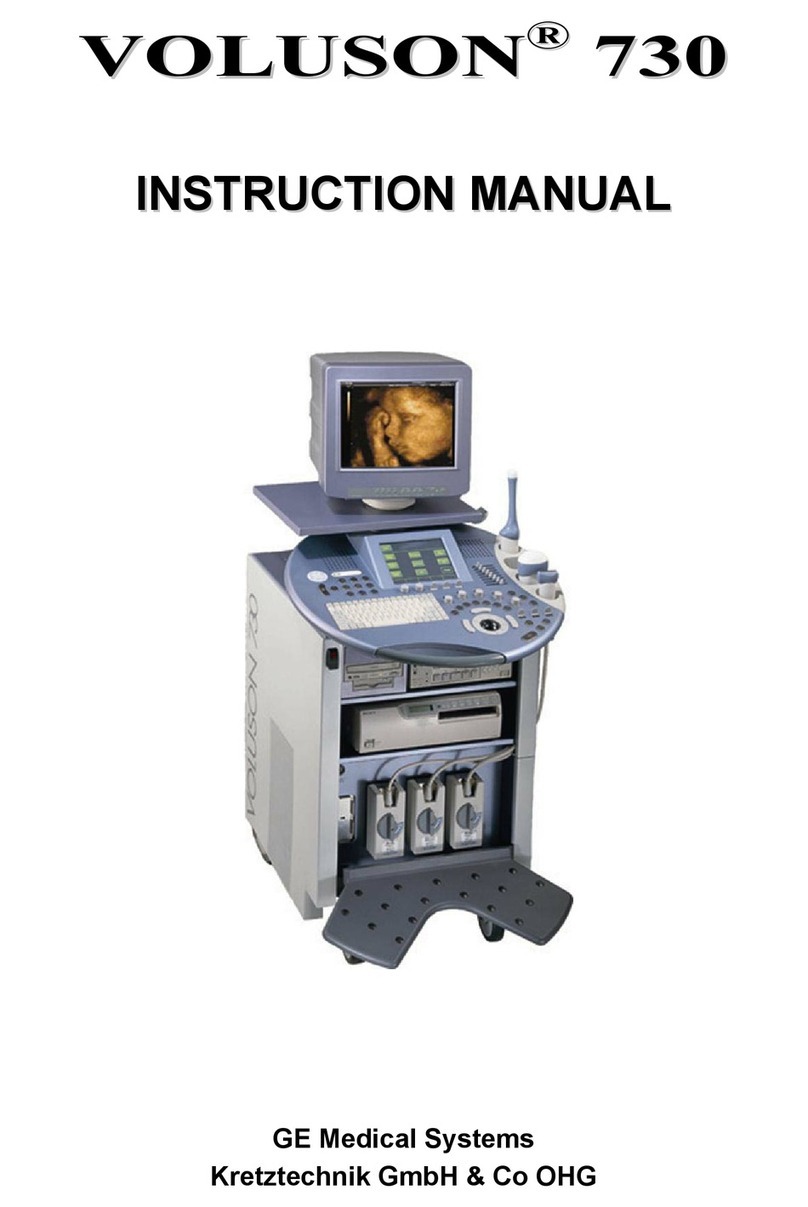 GE Voluson 730 User manual