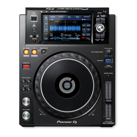 PIONEER DJ CDJ-3000 Connection guide