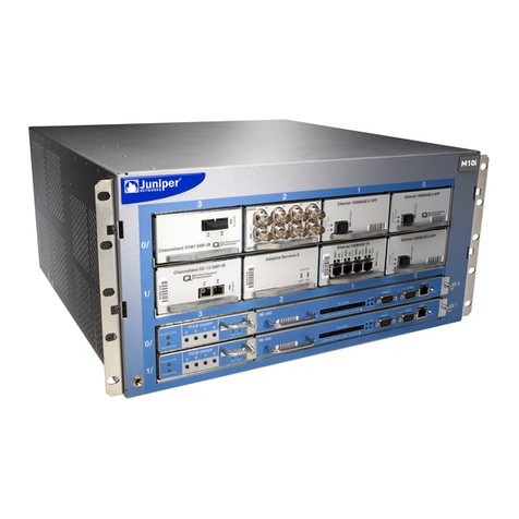 Juniper M10i Installation instructions