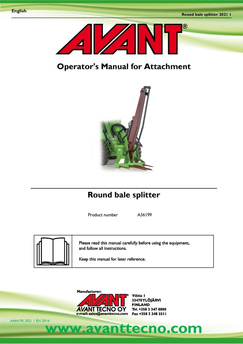 Avantco A36199 Operator's manual