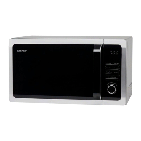 Sharp R-764M User manual