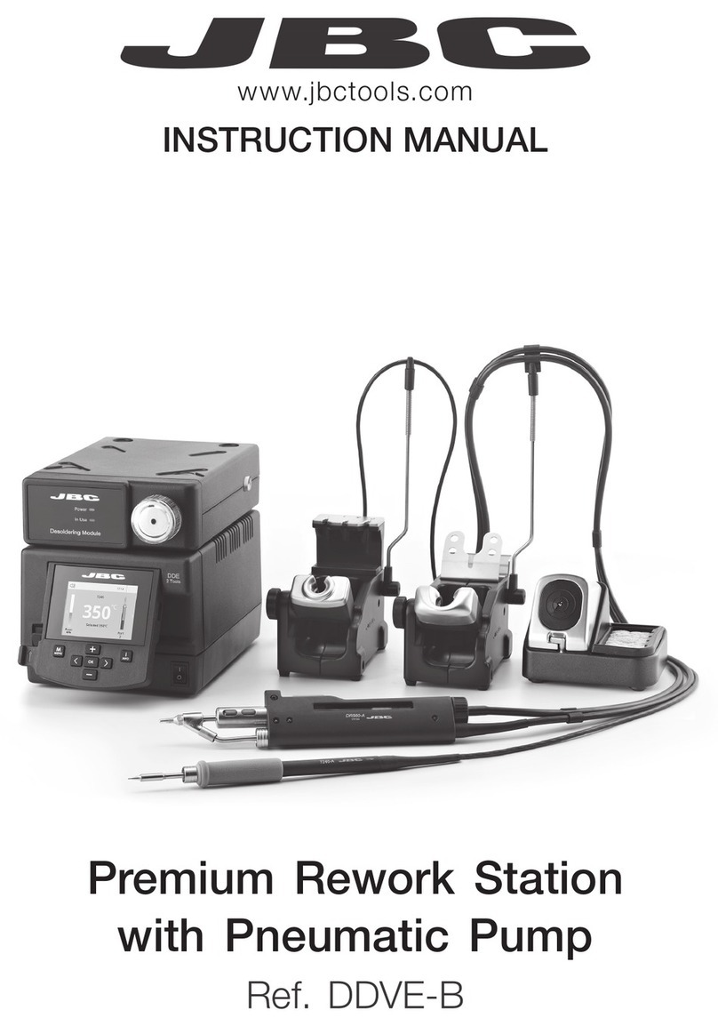 jbc DDVE-2B User manual