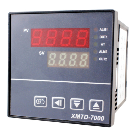 Yuyao gongyi XMT 7000 Series instruction manual