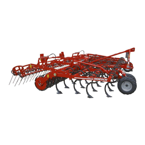 horsch Finer SL User manual
