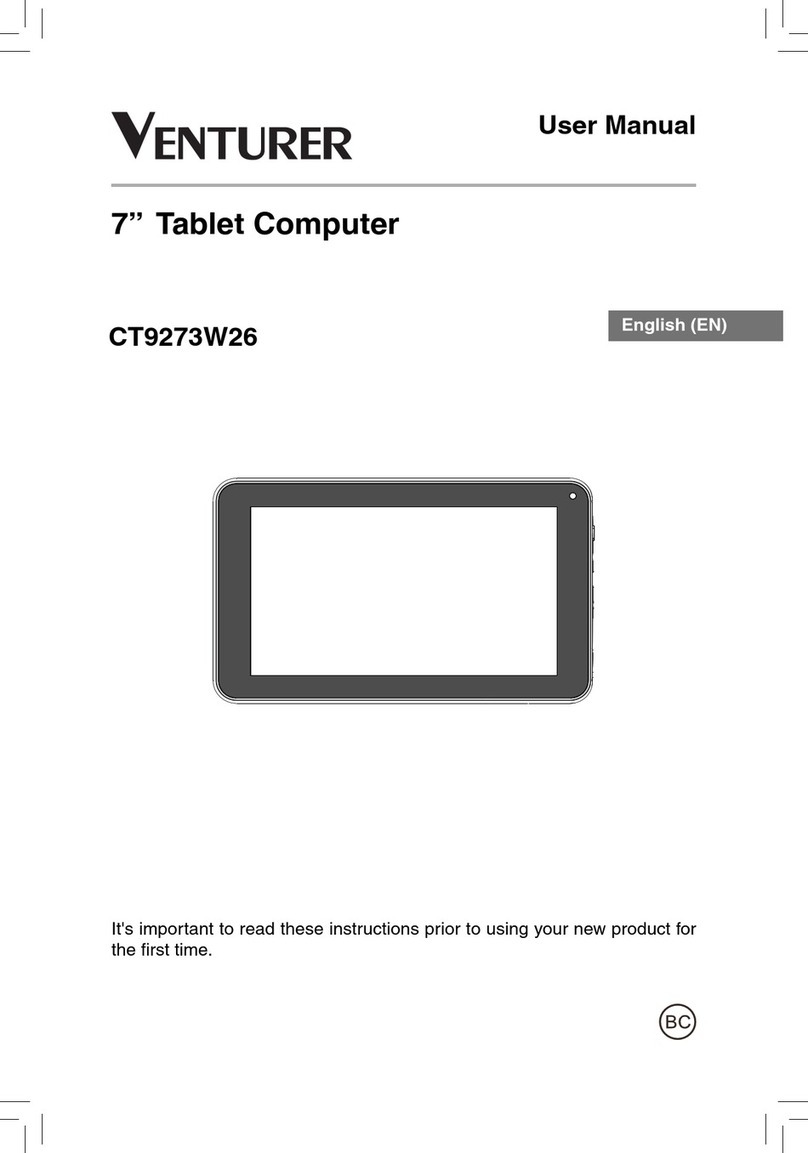 Venturer CT9273W26 user manual