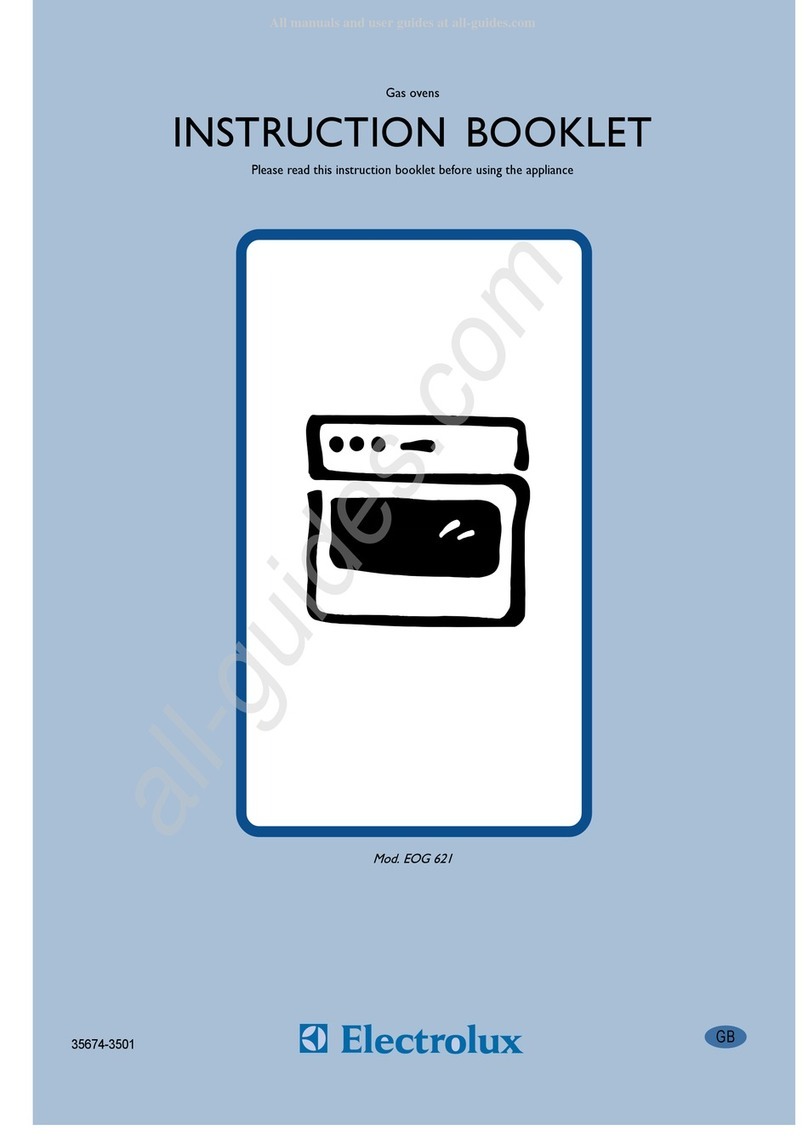 Electrolux EOG 621 Instruction booklet
