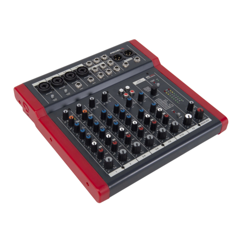 PROEL MQ10FX user manual