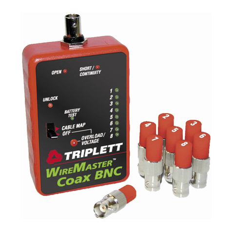 Triplett WireMAster Coax BNC User manual