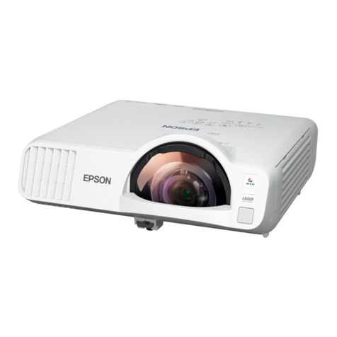 Epson PowerLite EB-L200SW Specification sheet