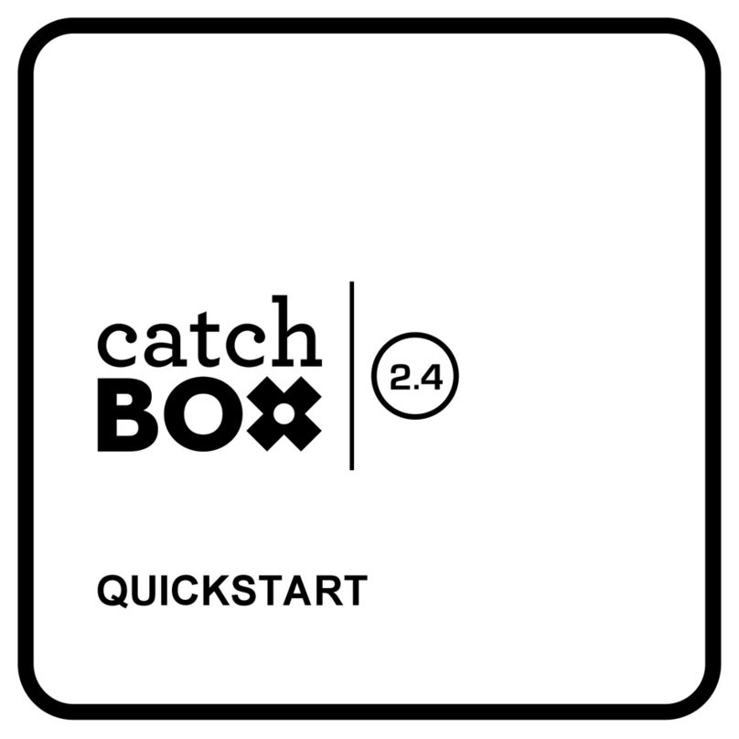 Catchbox 2.4 quick start