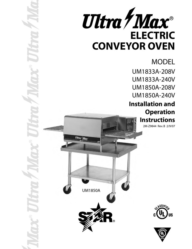 Star Ultra Max UM1833A-208V Installation & operation instructions Star Ultra Max UM1833A-208V Installation & operation instructions