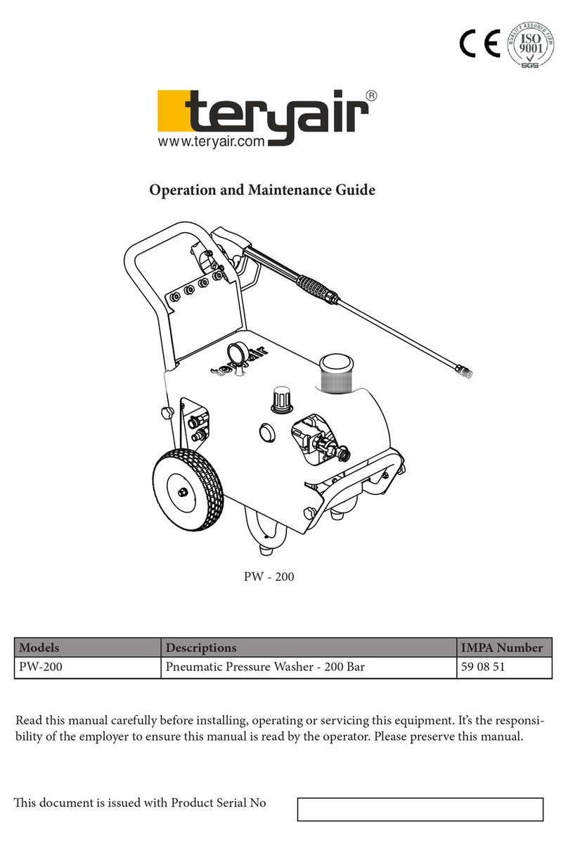 Teryair PW-200 Operation and maintenance guide