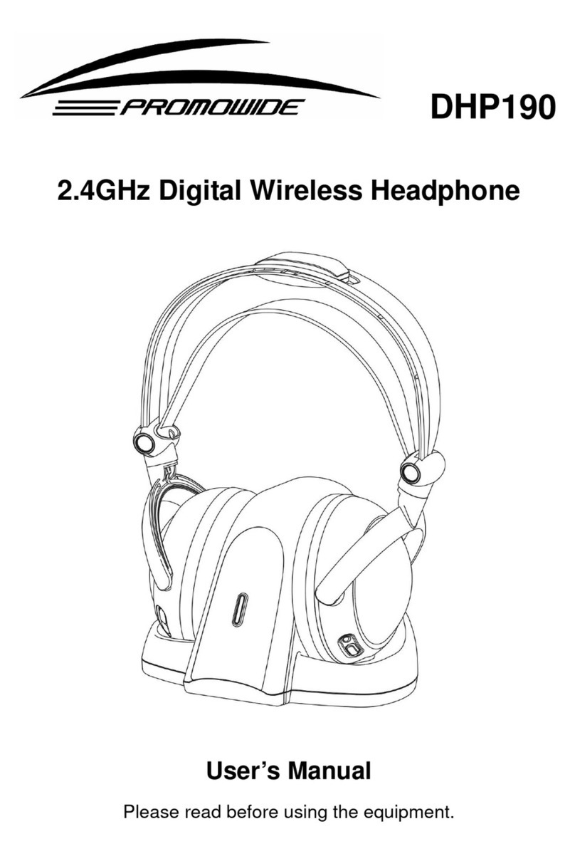 Promowide DHP190 user manual