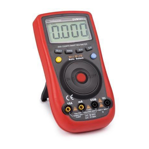 Velleman DVM101 User manual Velleman DVM101 User manual