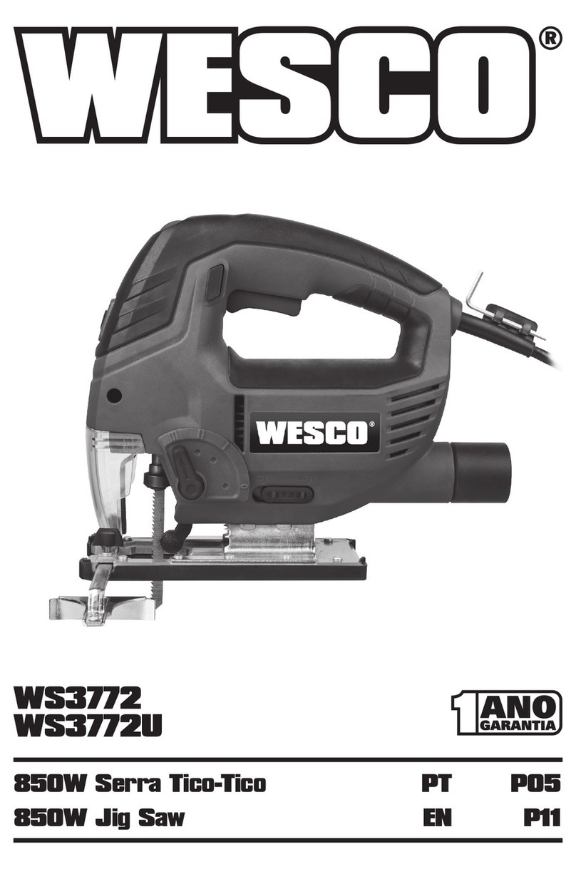 Wesco WS3772 User manual