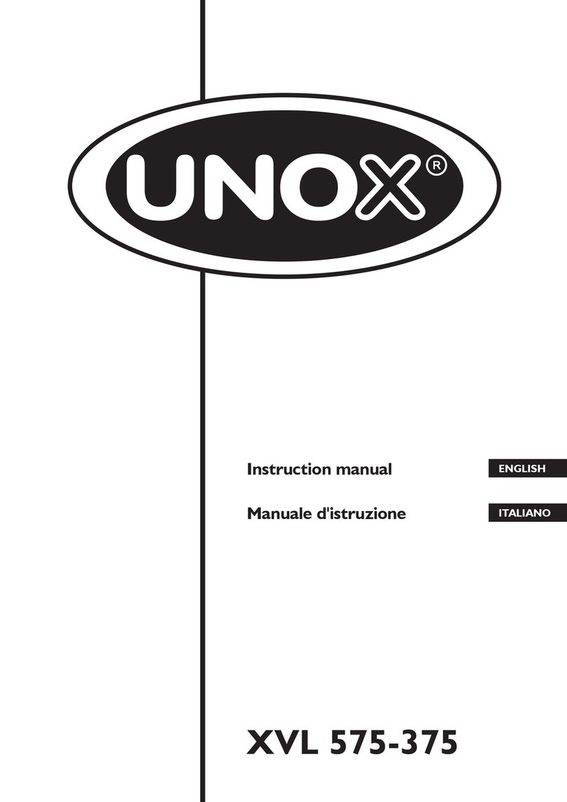 Unox ChefTop XVL 375 User manual Unox ChefTop XVL 375 User manual