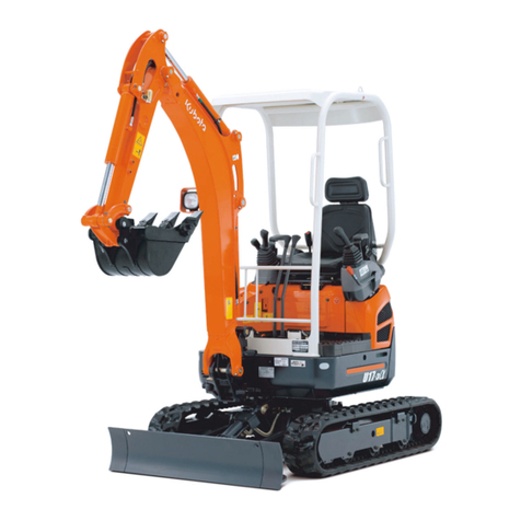 Kubota U17-3a User manual