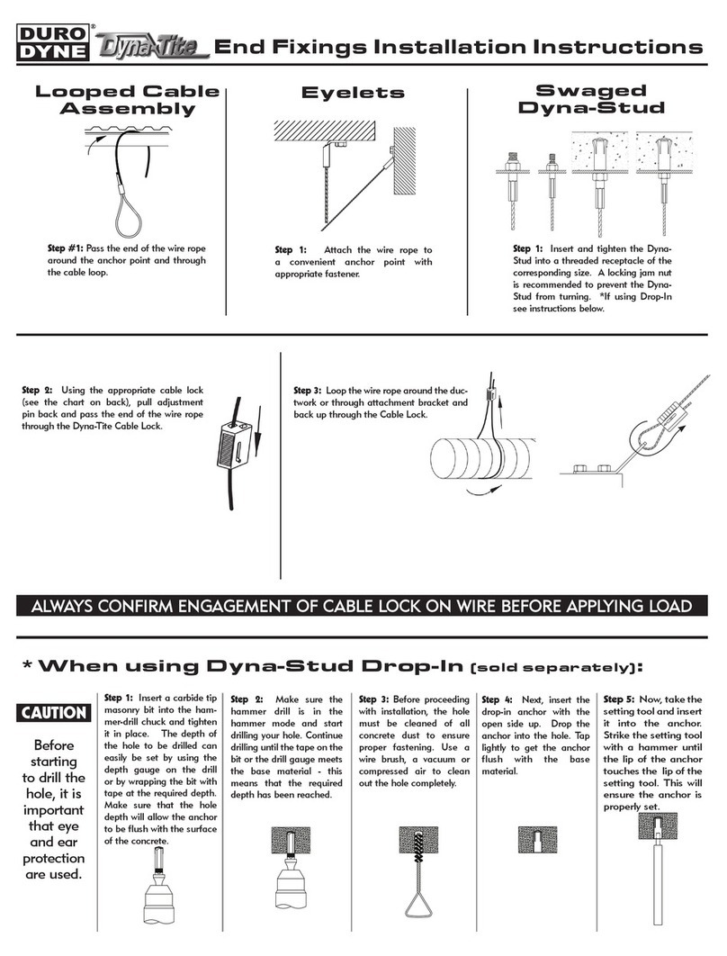 Duro Dyne DynaTite CL6-WC2 installation instructions