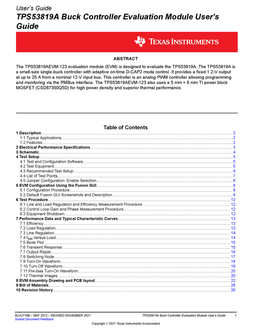 Texas Instruments TPS53819A User manual