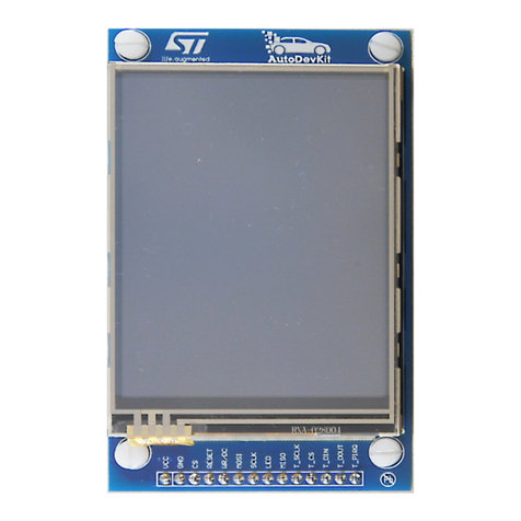 ST AEK-LCD-DT028V1 User manual