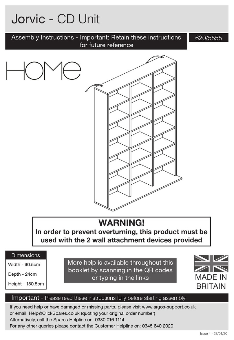 Argos Home Jorvic 620/5555 instructions