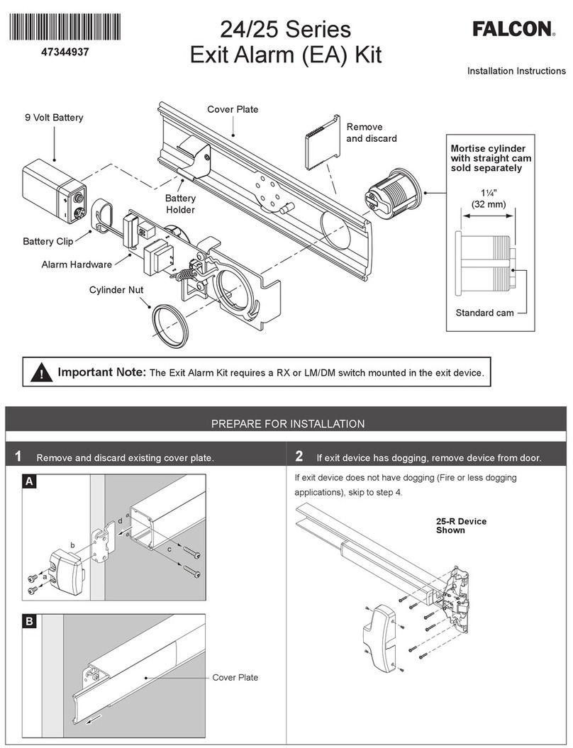 Falcon 25 Series User manual
