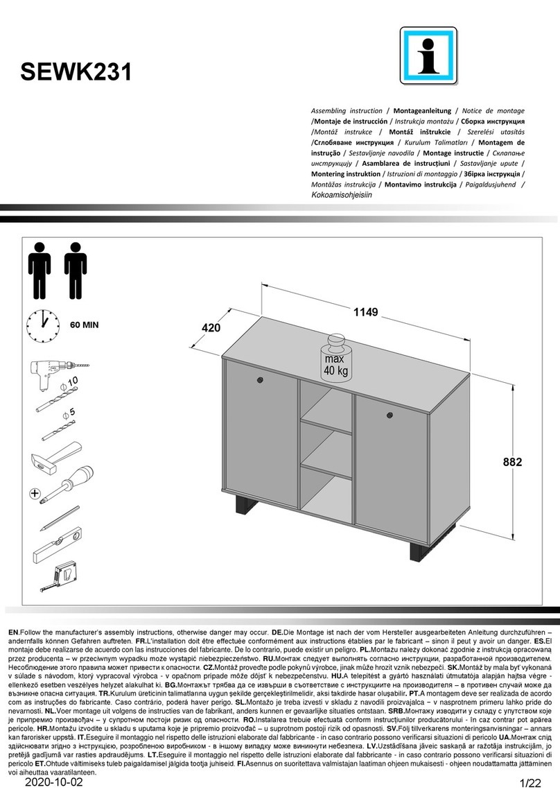 Otto SEWK231 Assembling Instruction
