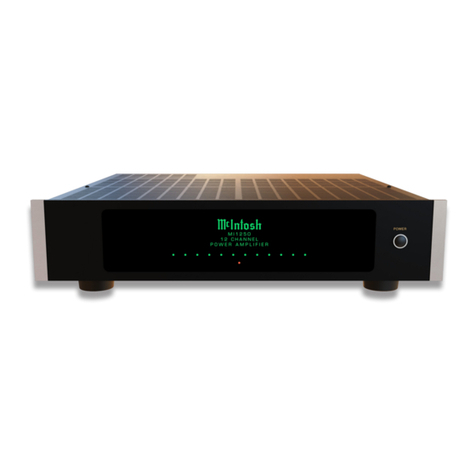 McIntosh MI1250 User manual