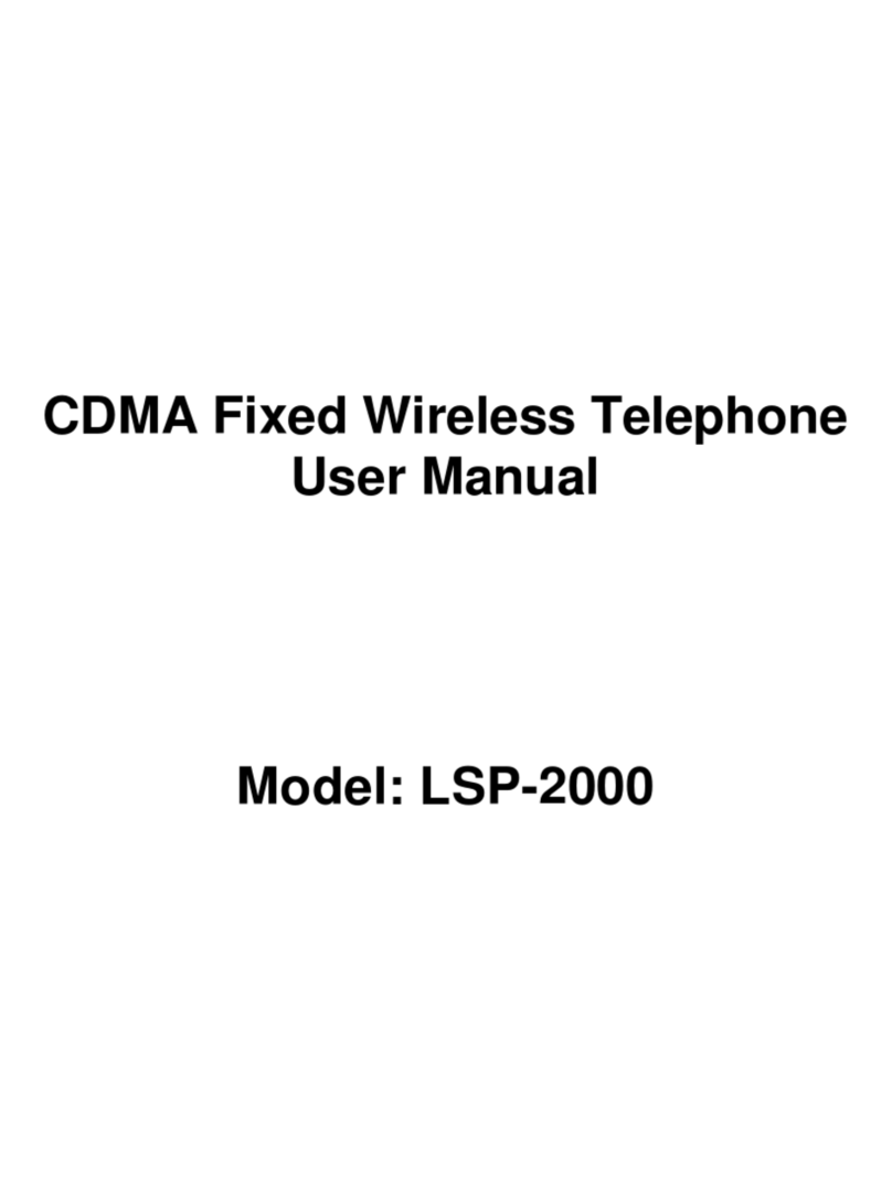 LG LSP-2000 user manual