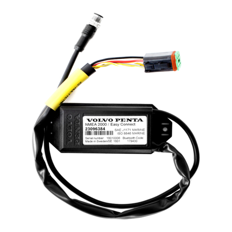 Volvo Penta Easy Connect 2000 NMEA installation instructions