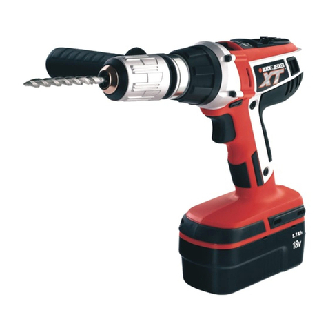 Black & Decker XTC183BK User manual