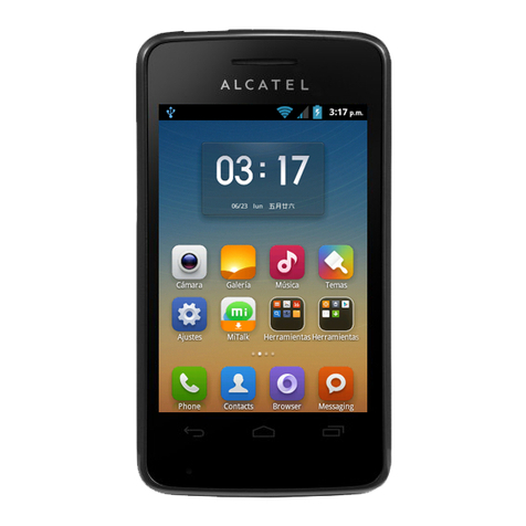 Alcatel ONE TOUCH 4007A User manual