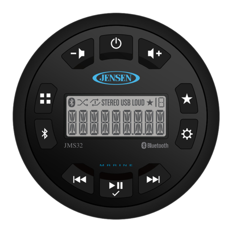 ASA Electronics Jensen JMS32 User manual