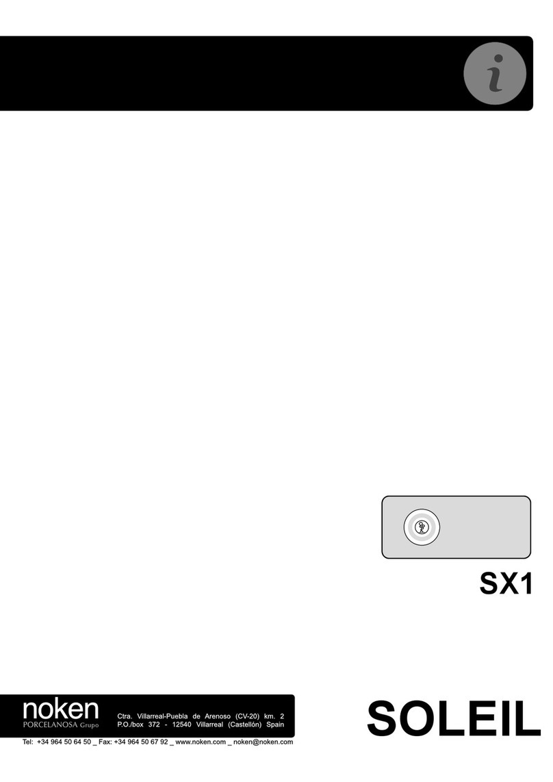 noken SOLEIL SX1 User manual