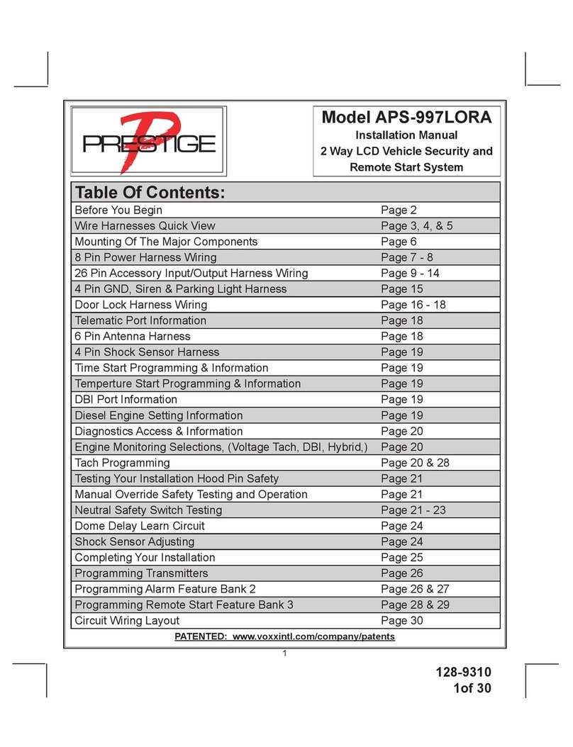 Prestige APS-997LORA User manual