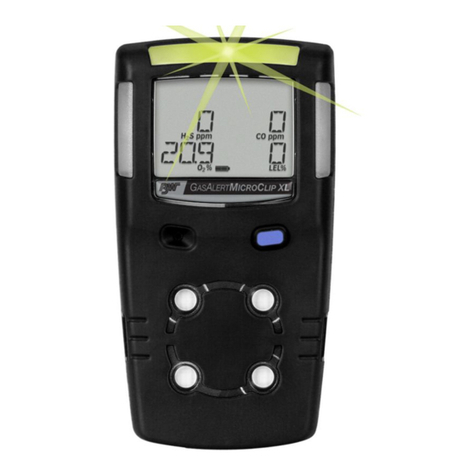 Honeywell BW GasAlertMicroClip XT user manual