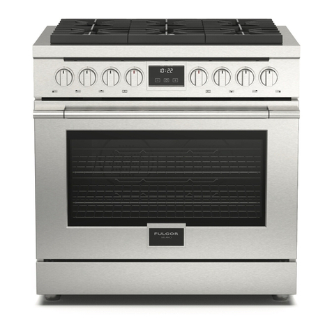 Fulgor Milano Accento F4PGR304S2 Use & care manual