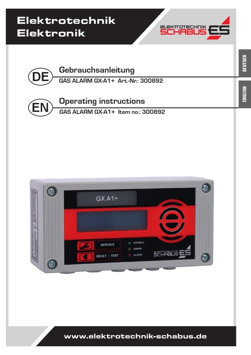 Elektrotechnik Elektronik GX-A1+ operating instructions