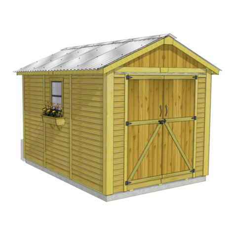 OLT 8x12 SpaceMaker Shed Assembly manual OLT 8x12 SpaceMaker Shed Assembly manual