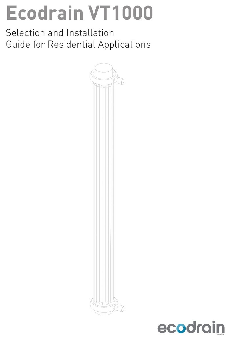 Ecodrain VT1000 Selection and Installation Guide