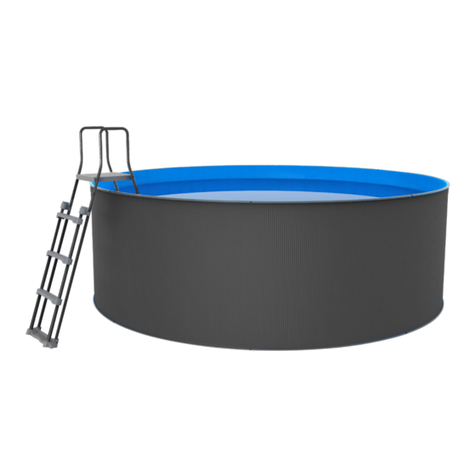 Swim & Fun Santorini XL Pool 1944 User manual