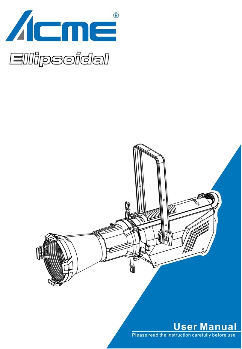 ACME Ellipsoidal user manual