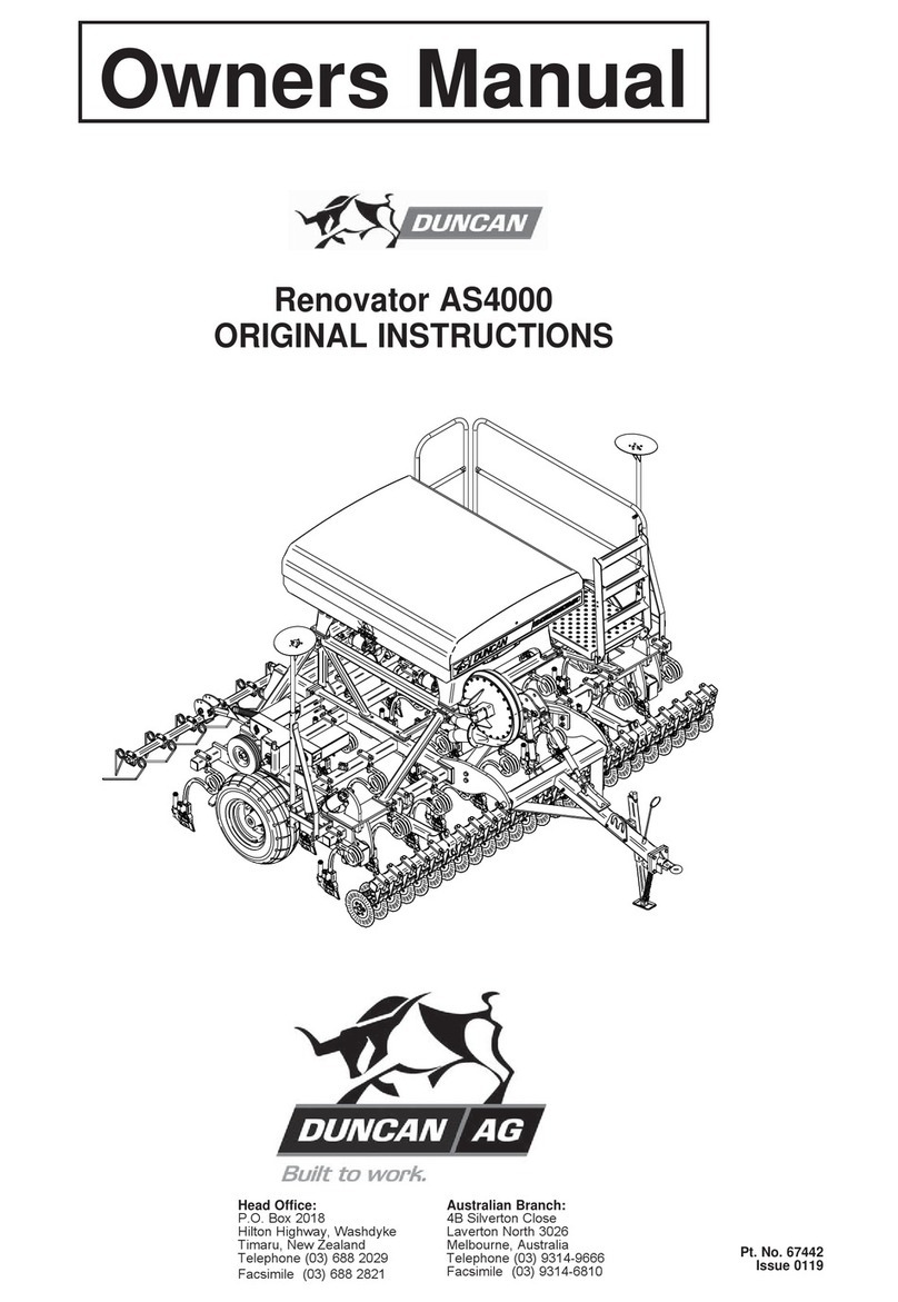 Duncan Renovator AS4000 owner's manual