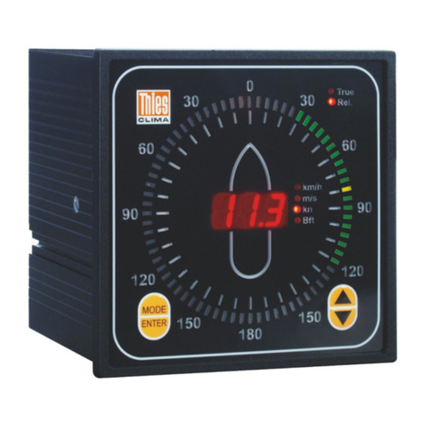 Thies CLIMA Winddisplay LED Instructions for use